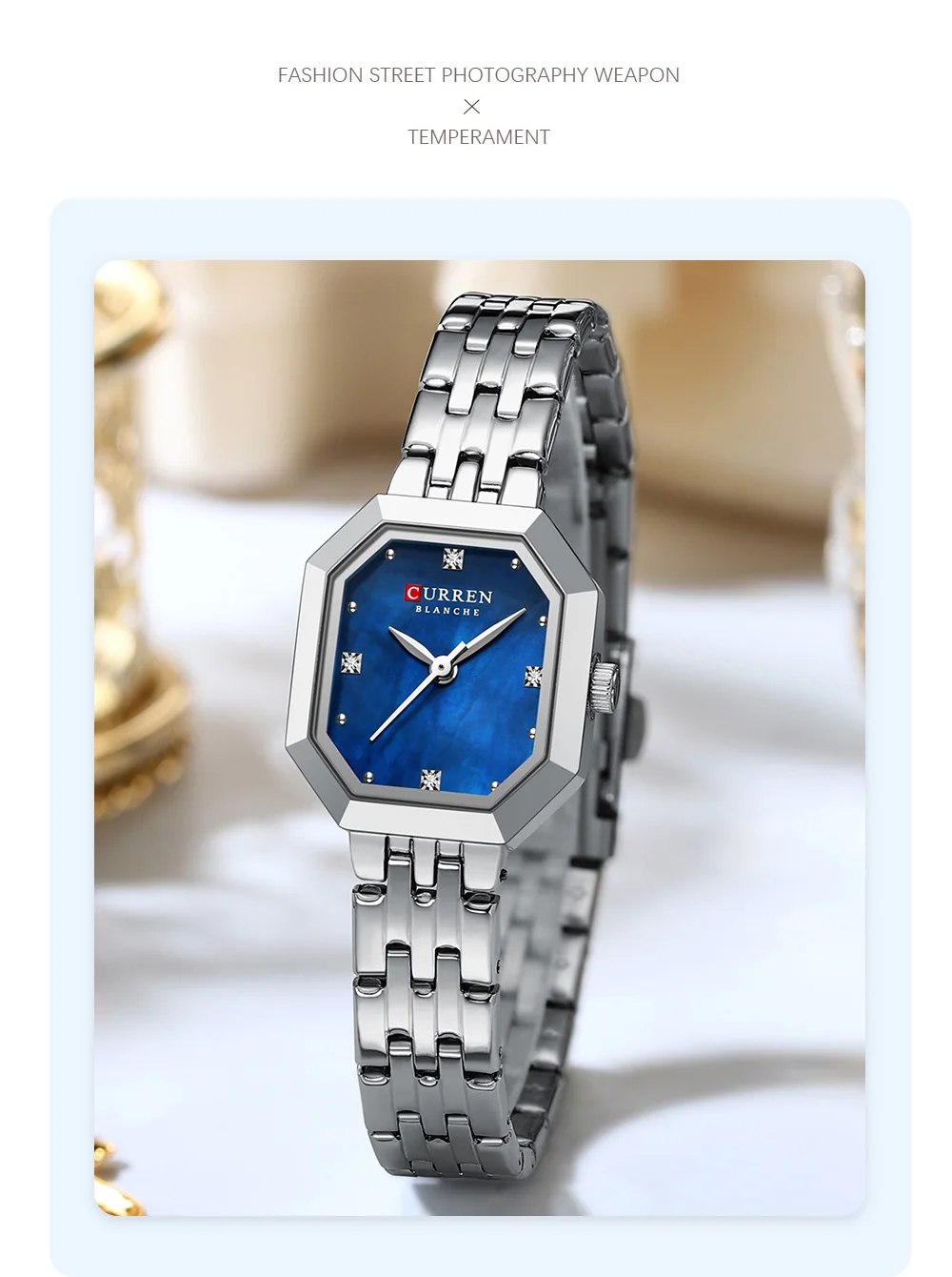 CURREN 9108 Luxury Women's Watch