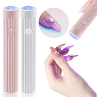 Chargeable Nail Lamp Portable LED  Mini Machine Family Handheld Quick Drying Varnish Gel Polish Curing Nails Dryer Nail Tools 1