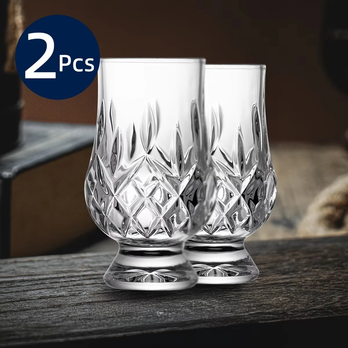 Mini Whiskey Tasting Glasses – Heavy Base Cordial & Shot Set 1
