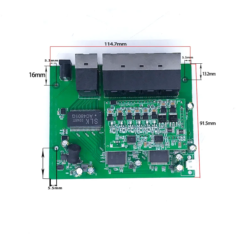 Porta 802 10 100 1000m 3af at Poe 48v 60w125w ou Porta 802 3bt Class8 Poe 48v 400600w com Portas Uplink Nvr 10 - Imagem 2