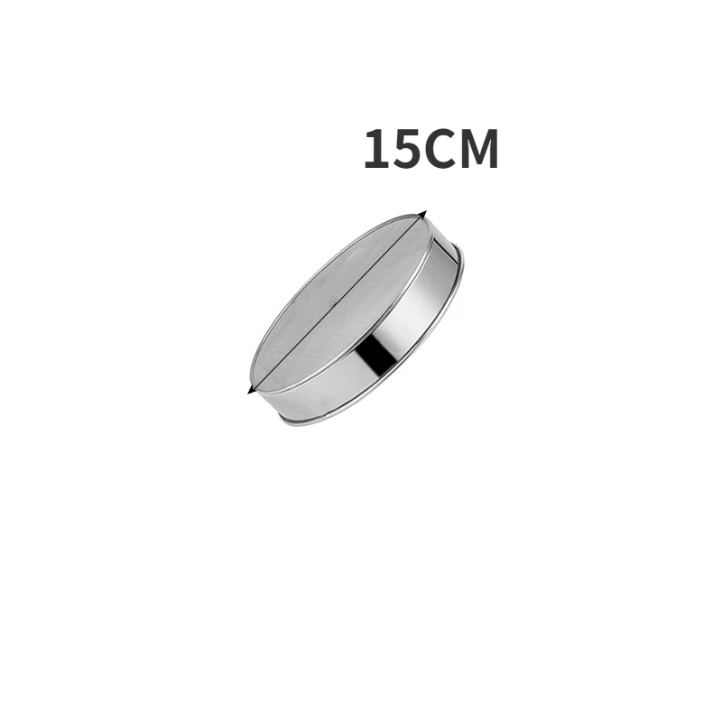 FuxFuis Setaccio Farina Acciaio Inox 304 - 20 Cm, 150 Maglie, Per Farina, Cereali, Verdura