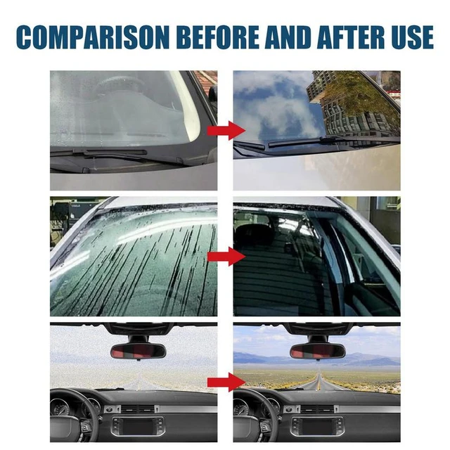 2Pc Anti Rain Water Car Windshield Wipers Vehicle Windshield Glass