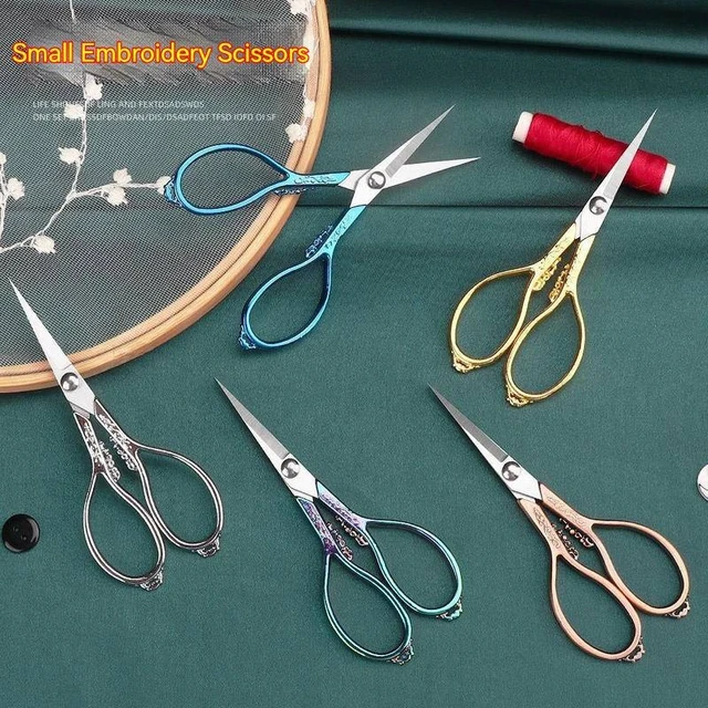 Crafting Scissors Sewing Scissors Small Sharp Craft Scissors Embroidery  Scissor Shears for Fabric Needlework Crochet Threading