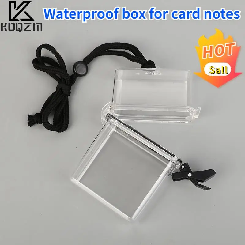

Портативная маленькая карточка, герметичная коробка для хранения, карман для денег, водонепроницаемый резервуар, прозрачная коробка для классификации, школьные канцелярские принадлежности