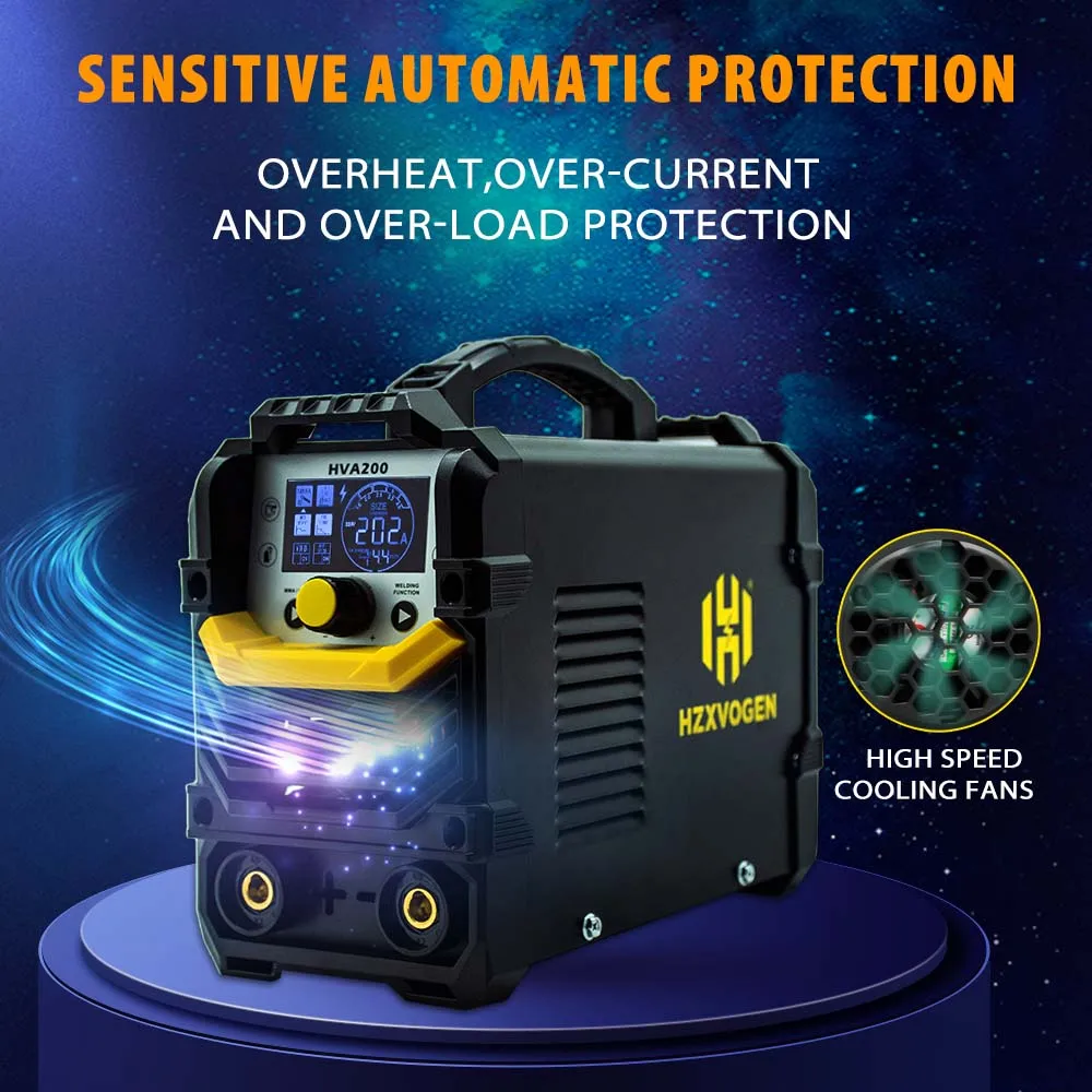 Máquina de soldadura HZXVOGEN MMA digital con inversor IGBT
