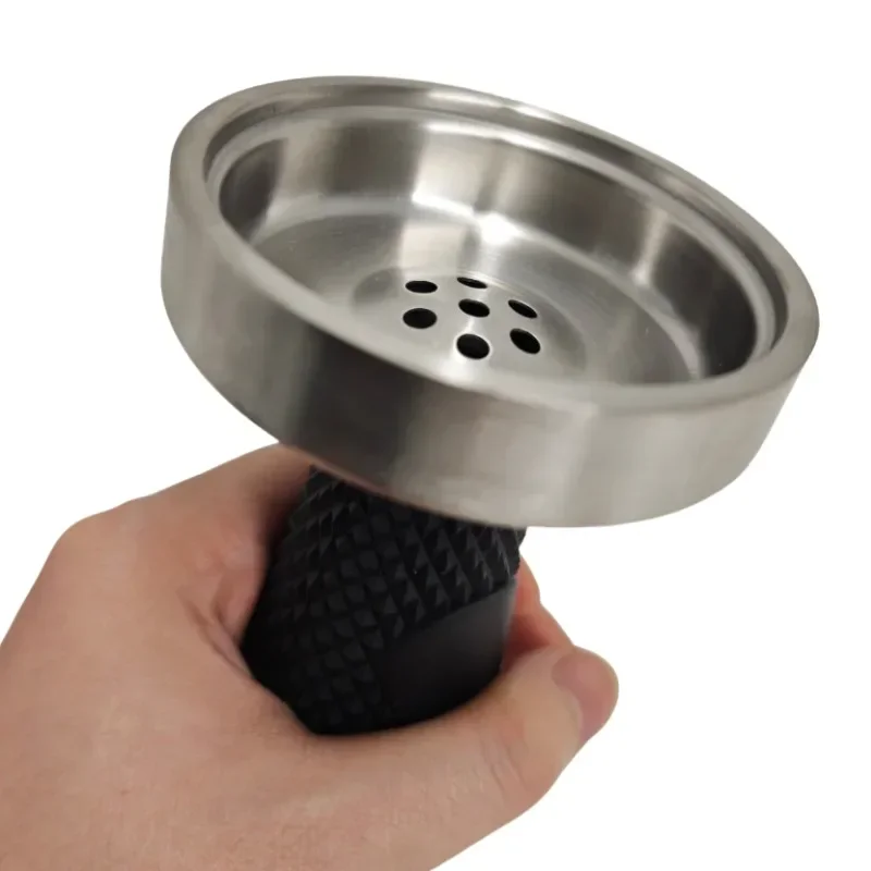 Stainless Steel 7 Holes Shisha Head Pipes Smoking Grass Tobacco Bowl for Chicha Nargile Sheesha Nargiles Hookah Accessories hookah accessories