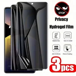 3 - Piece Privacy Hydrogel Anti - Spy Screen Protector Set - Privacy Hydrogel (Galaxy A52s 5G)