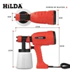 HILDA 800ML Electric Spray Gun High Power Tools Paint Sprayer Auto Household Red Electric Spray Gun 3