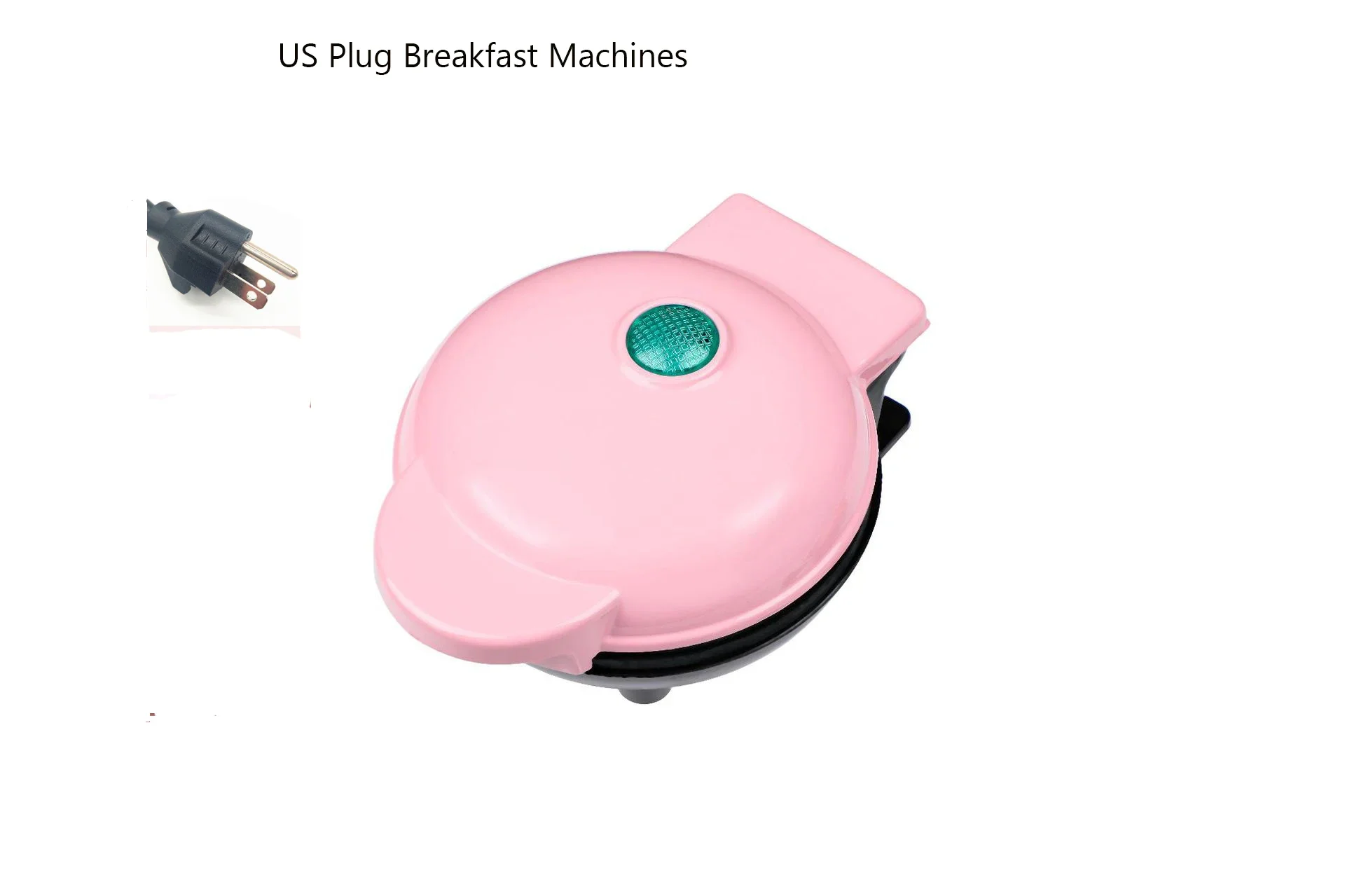 Waffle Maker 1PC Bread Pancake Baking Cake Breakfast Machine Saming Metallurgy Home Mini Grill Omelette Grilling