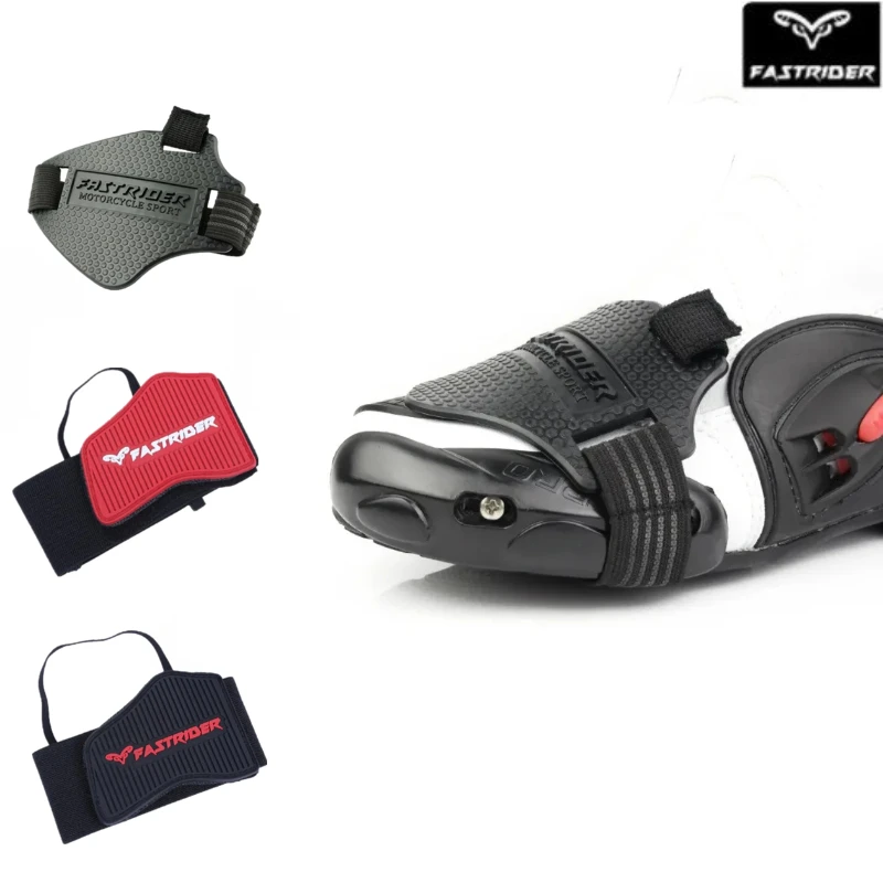 

Защита для мотоциклетной обуви, коврик для переключения передач, противоскользящий Регулируемый рычаг переключения передач, прочный легкий протектор для ботинка