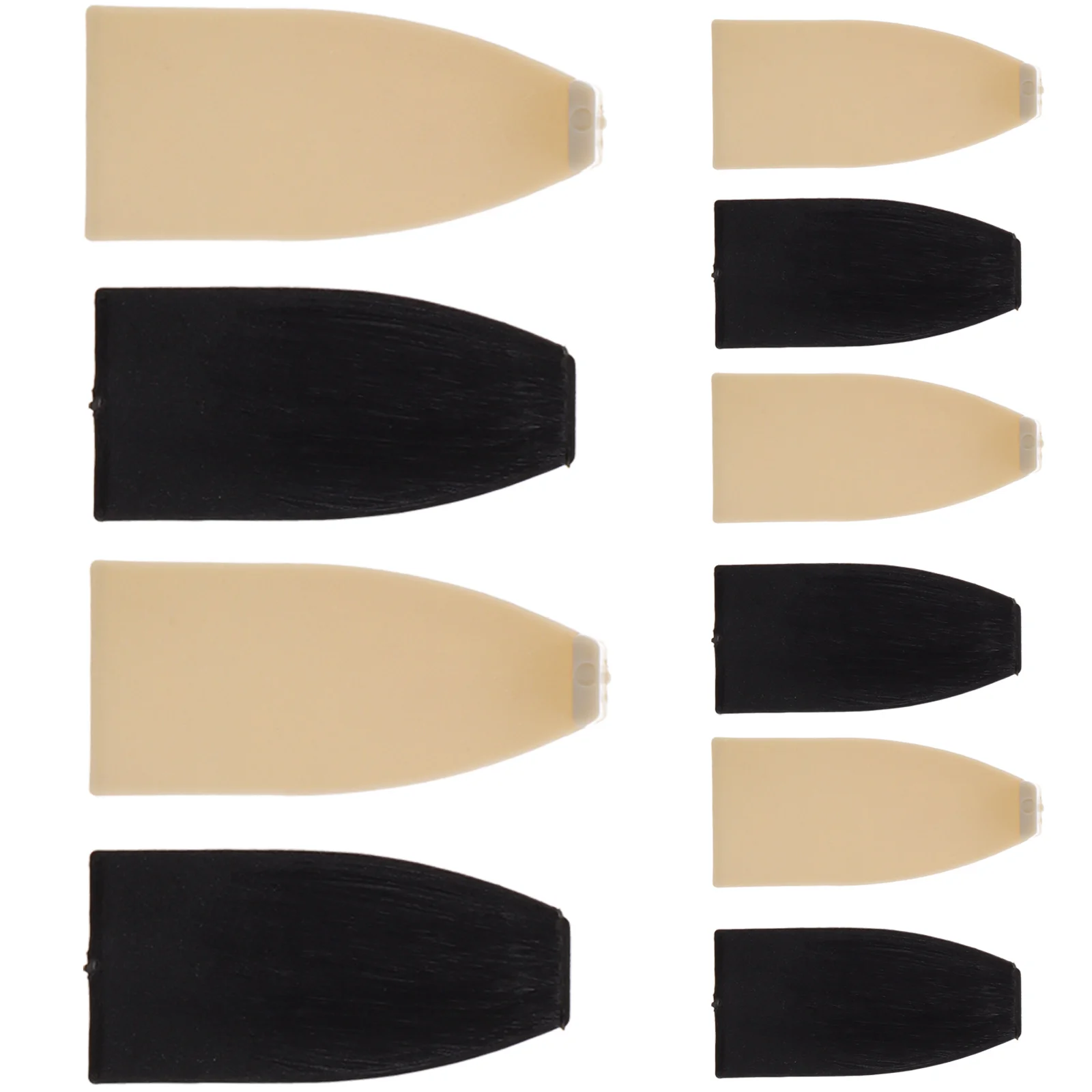 

10pcs/6pcs Violin Bow Tips Plastic Cello Bow Tips Violin Cello Viola Accessories Cello Bow Parts Case