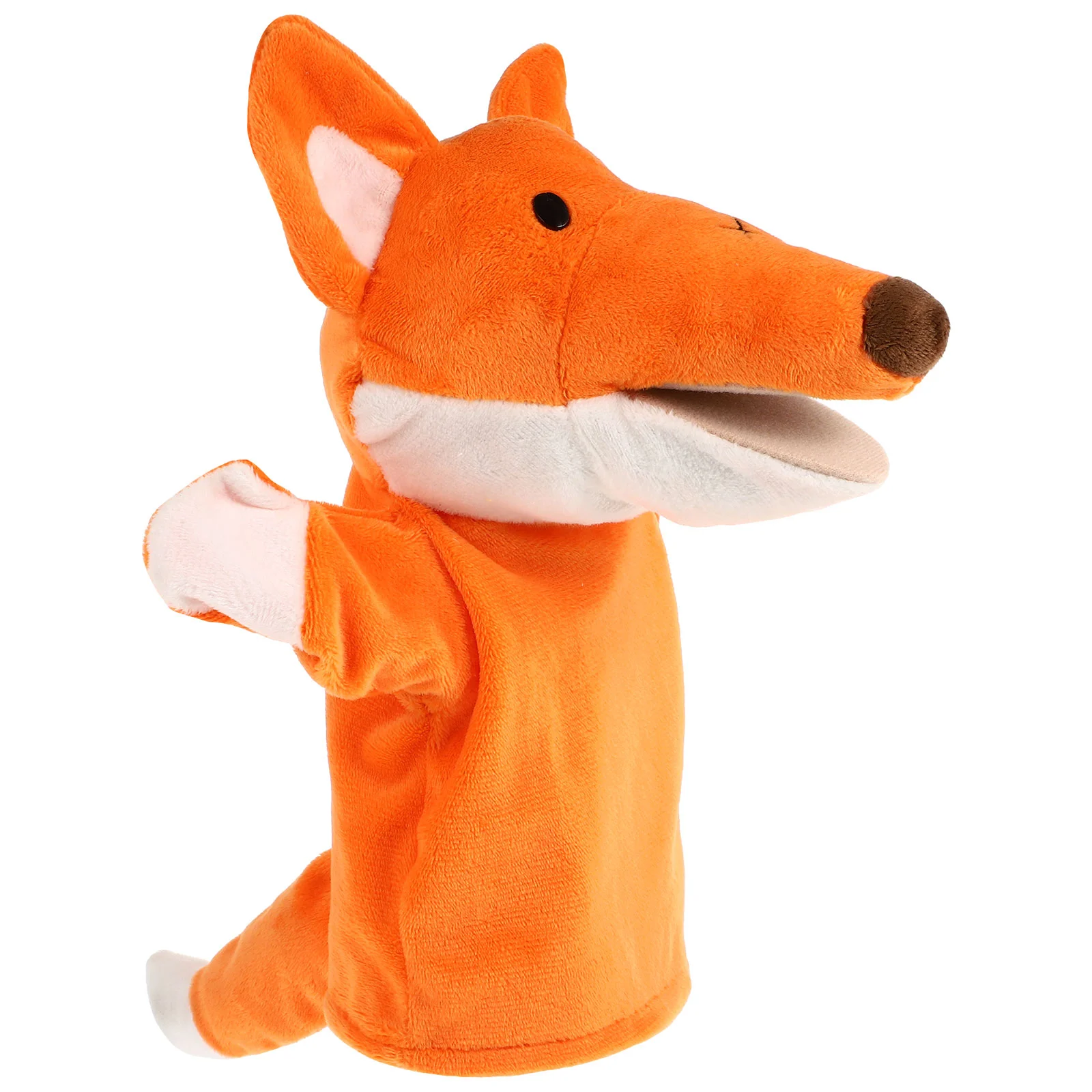 

Nuobesty Animal Hand Puppets - Fox Plush Puppet with Movable Mouth for Storytelling