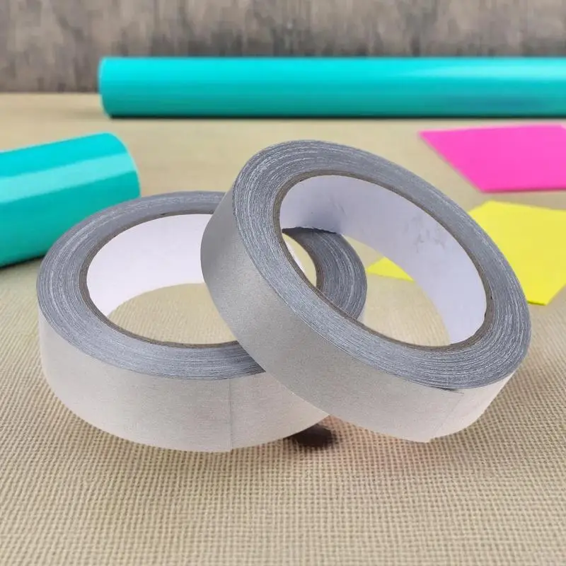 20M 테이프 이중 전도성 패브릭 테이프 5mm50mm 폭 단면형 노트북 휴대폰 LCD EMI 차폐 접착 테이프