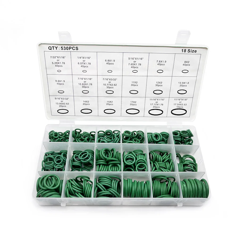 Description Picture 3 of itemO-Rings Kit Nitrile Rubber Oring Assortment with 4 Hook Set for Various Car Auto Vehicle Repair Plumbing Pressure Washer Air