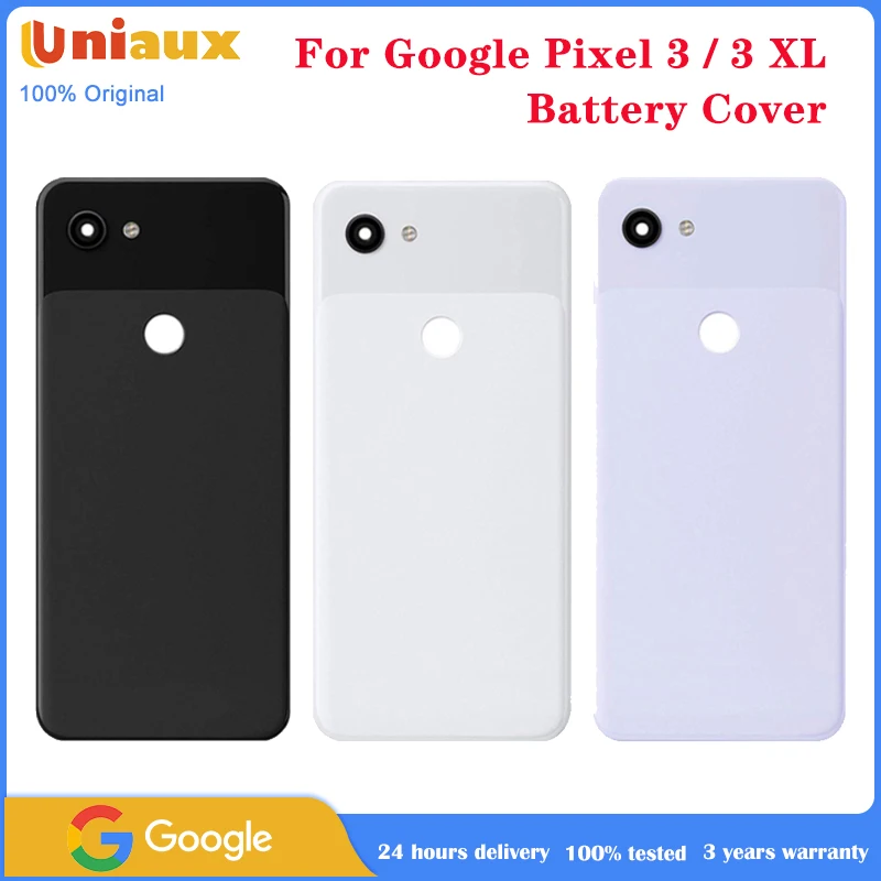 

New For Google Pixel 3 3 XL Battery Cover Door Back Housing Rear Case For Google Pixel 3 Back Battery Door Replacement Parts