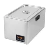 Stainless Steel Kitchen Equipment Supply 26L Full Size Industrial Slow Cooker With Valve 2