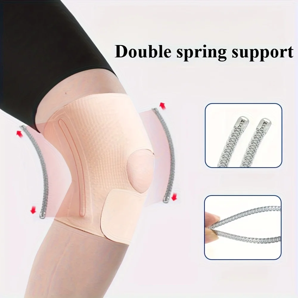 1Pcs Knee Pads Female Professional Thin Summer Patella Knee Fixed Joint Protection Set Injury Running Sports Protective Gear