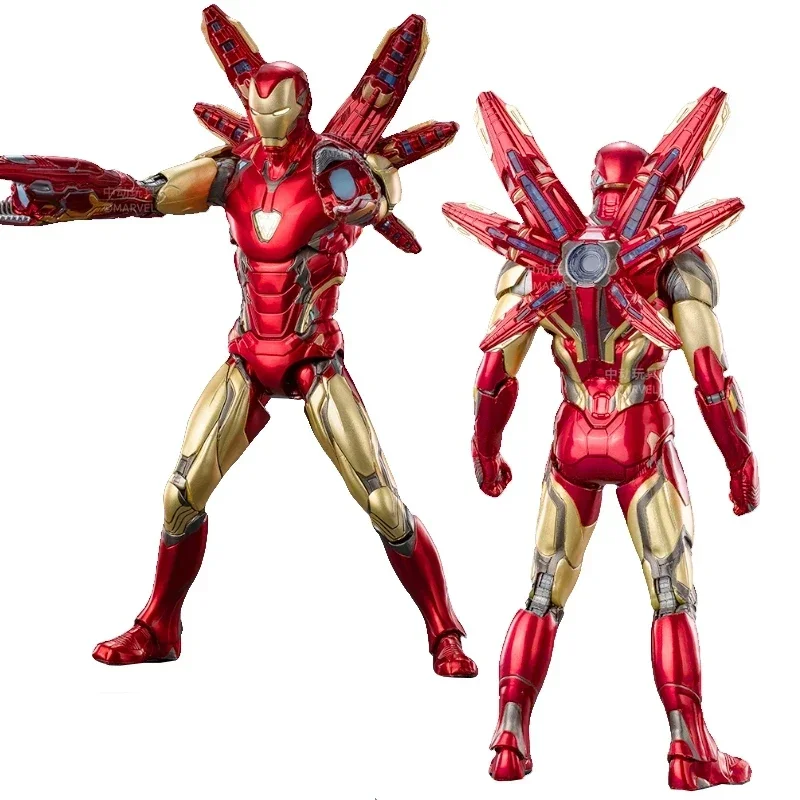 

Ho't Original Deluxe Iron Man Mk85 2.0 Led Light Edition Mark 85 Lxxv Nano Armor 1/10 Action Figure Avengers Endgame Legends To