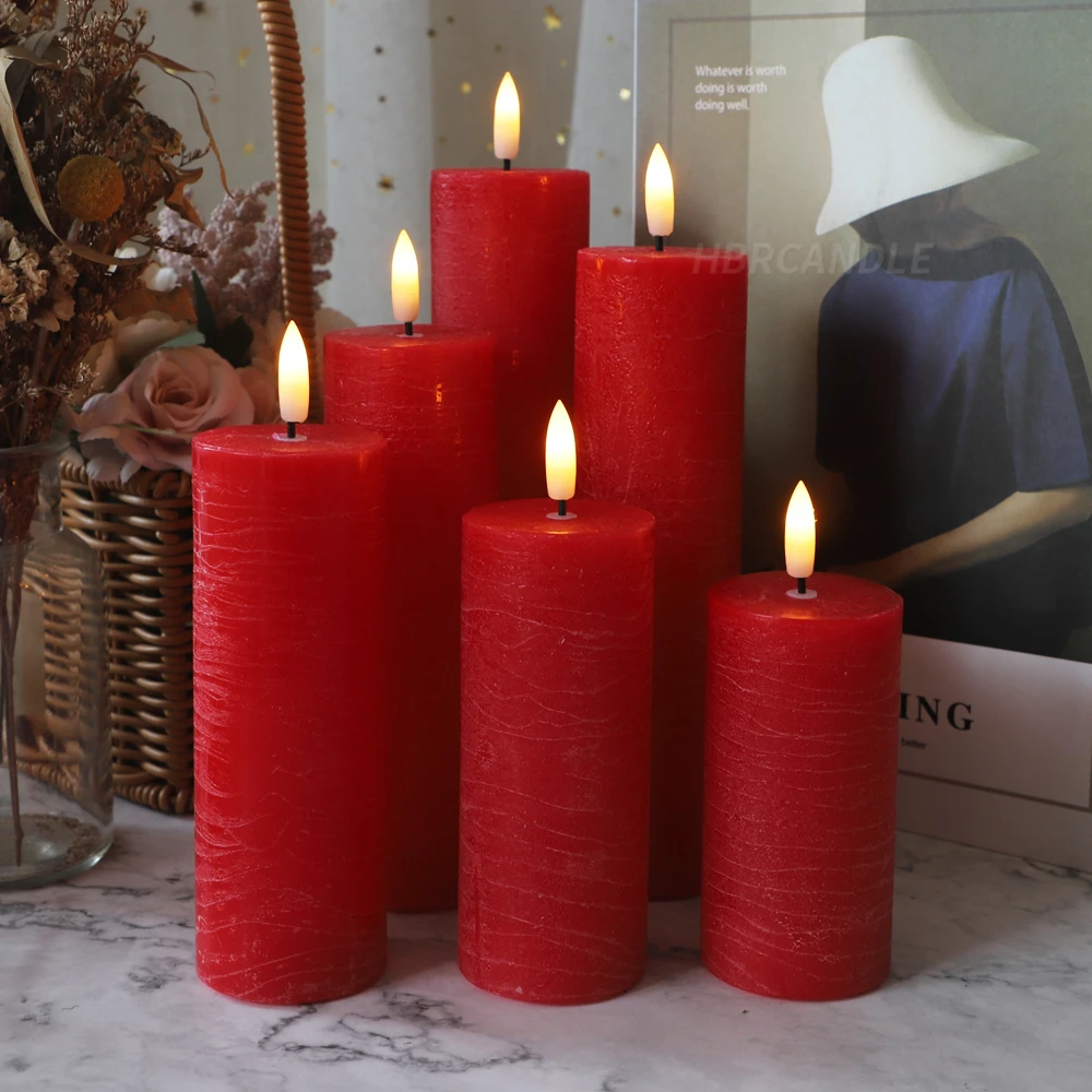 Battery Operated Candles Windows Timers 6pcs Timer Led Flameless