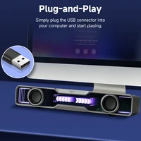 Edifier QS30 Computer Speakers Mini Soundbar USB Speakers Subwoofer Bluetooth 5.4 with Microphone RGB Lighting for PC Laptop - Image 2