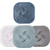 Shower Drain Hair Catcher Drain Cover Bathroom Tub with Suction Cup 5.9 Inches Silicone Sink Strainer Suit for Bathtub, Kitchen 5