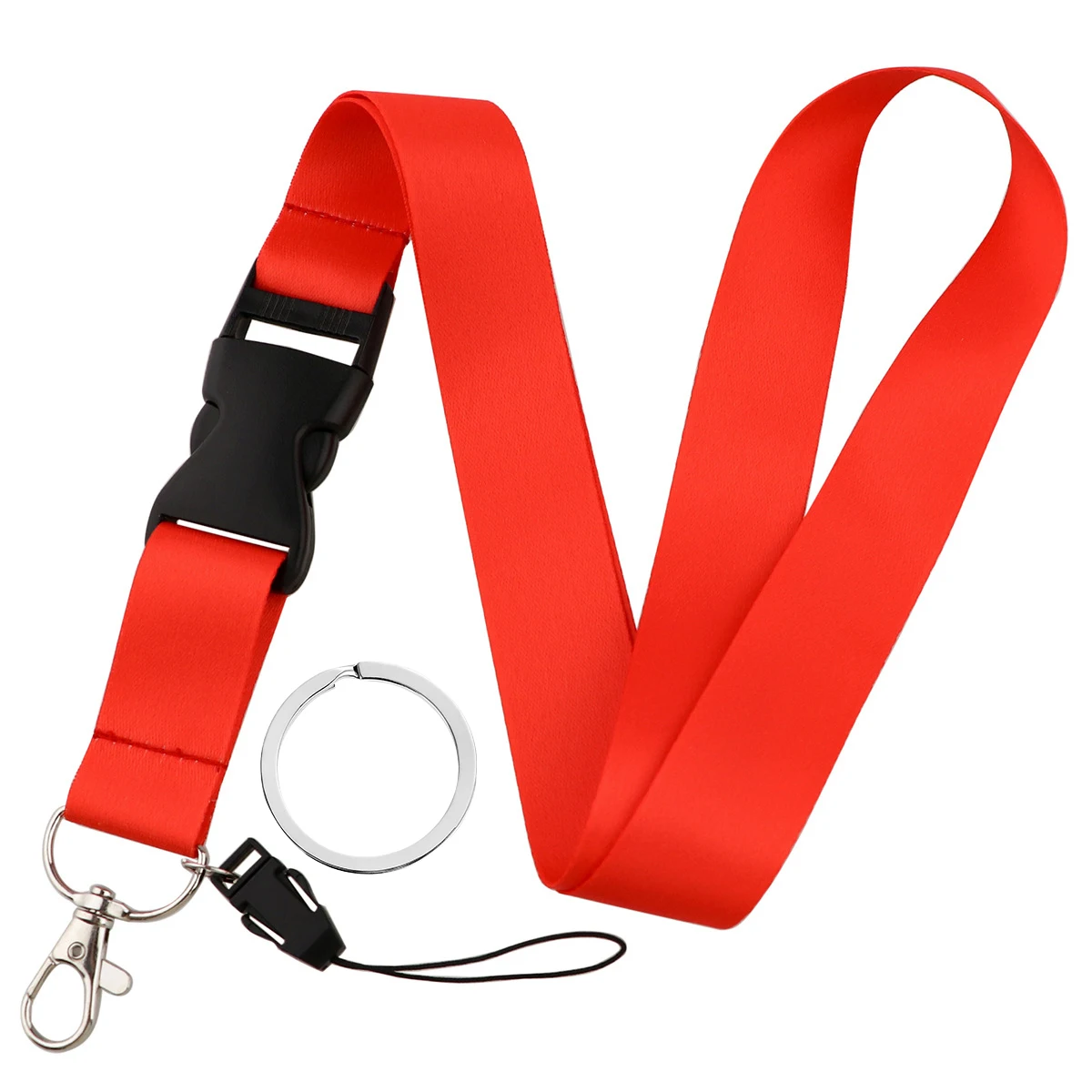 Fashion Mobile Phone Lanyard Pure Color Neck Strap Credencial Teacher Lanyard For Keys Id Card Holder Pass Key Ring Accessories Image 10