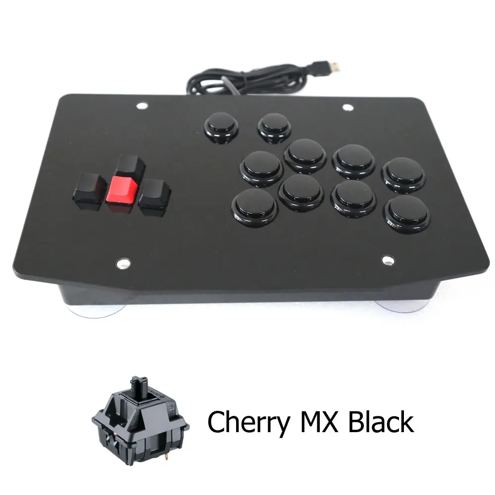 

Все кнопки, стиль Hitbox, аркадная игра, раньше, все кнопки, стиль Hitbox, аркадный джойстик, Боевая палка, игровой контроллер для ПК, USB