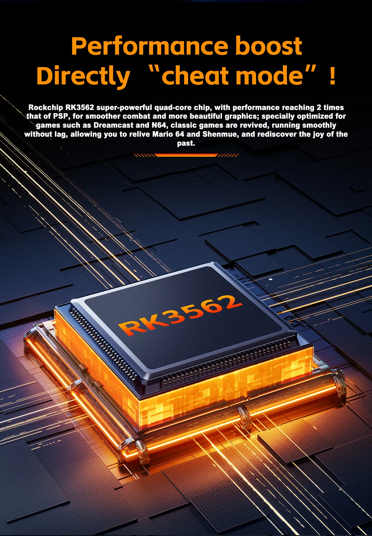 AISLPC-consola de juegos portátil Retro, Chip RK3562, pantalla de 5,5 pulgadas, compatible con WiFi, Bluetooth, HD-Out, RG52, Mini reproductor de videojuegos para PSP