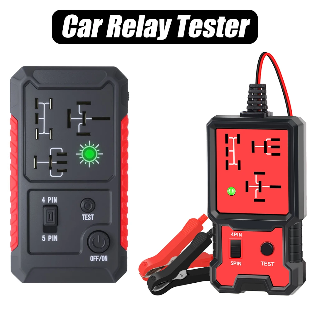 Type C Port Automotive Electronic LED Indicator LED Lighting Car Relay Tester Car Battery Checker 2025 12V Circuit Tester