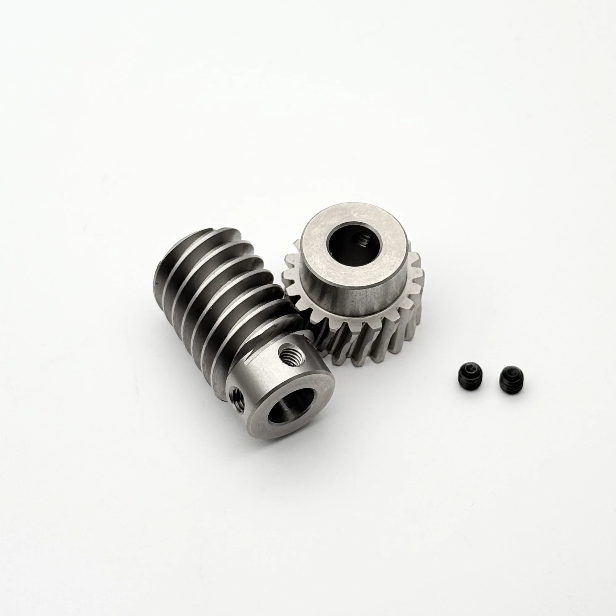 Roue Et Vis Sans Fin Miniature - Module 0,3M, 20 Dents, Diamètre Trou 2mm - Pour Modélisme Et Bricolage Précision