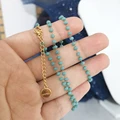 Gold Turquoise Chain