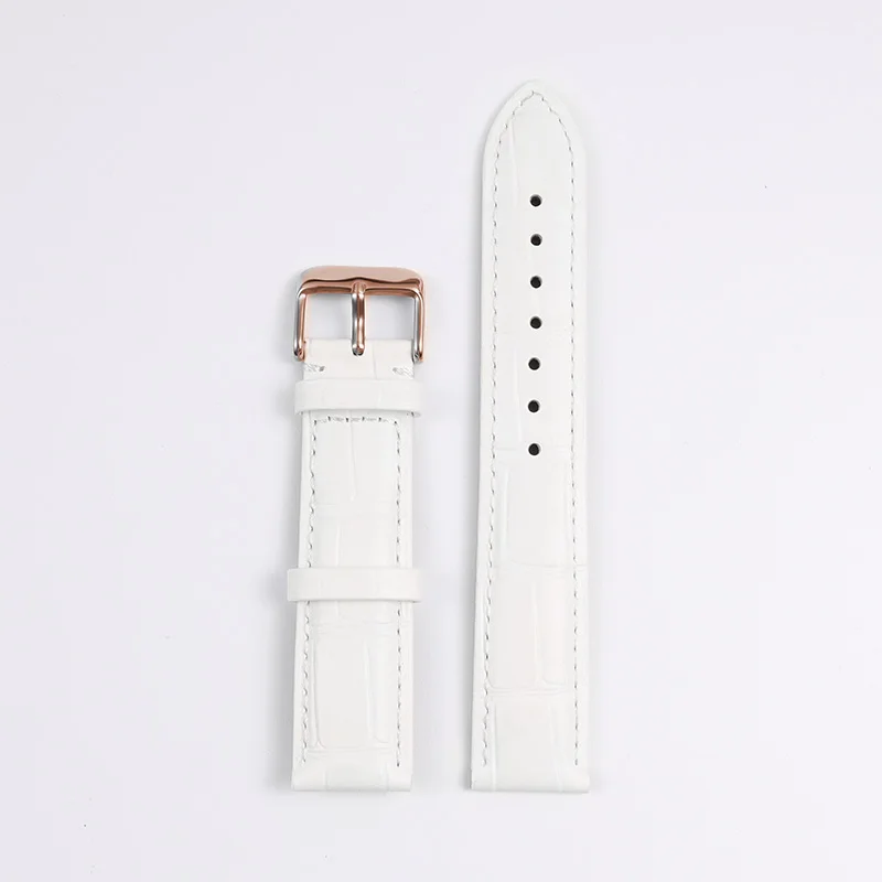 Premium Genuine Calfskin Leather Watch Band - Quick Release Strap