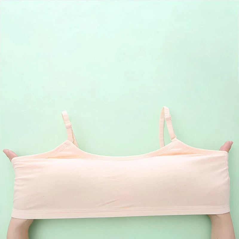 Summer New Girls Development Period Seamless Children's Tube Underwear Baby Bra