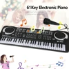 Kids Electronic Piano Keyboard 61 Keys Organ with Microphone / 24 Keys Education Toys Musical Instrument Gift for Child Beginner 6