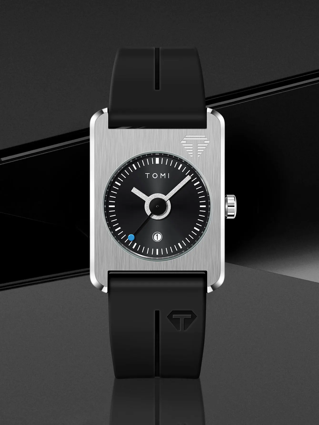 Men's fashion watches quartz watches square small dial wrist watches magnetic buckle watches simple leisure watches