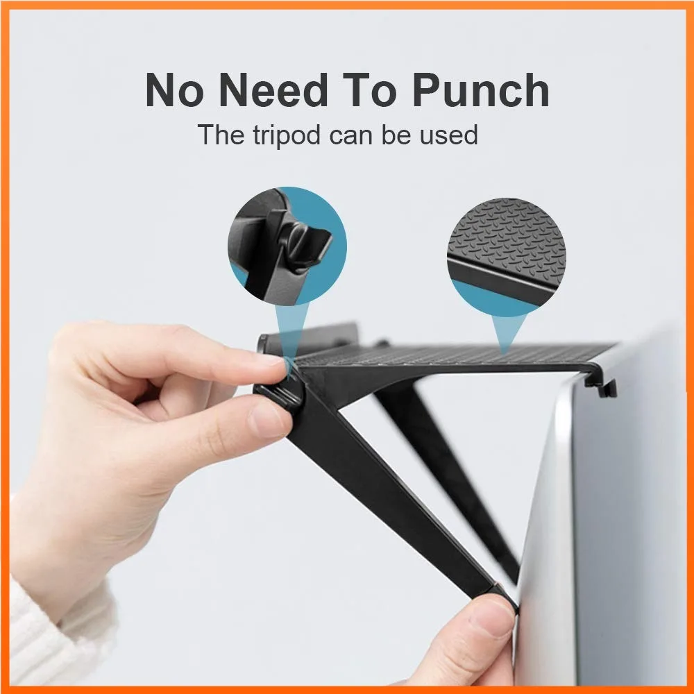 TV Remote Storage Tissues Home Organizer Adjustable TV Screen Top Shelf Rack Computer Desktop Display Stand TV Route