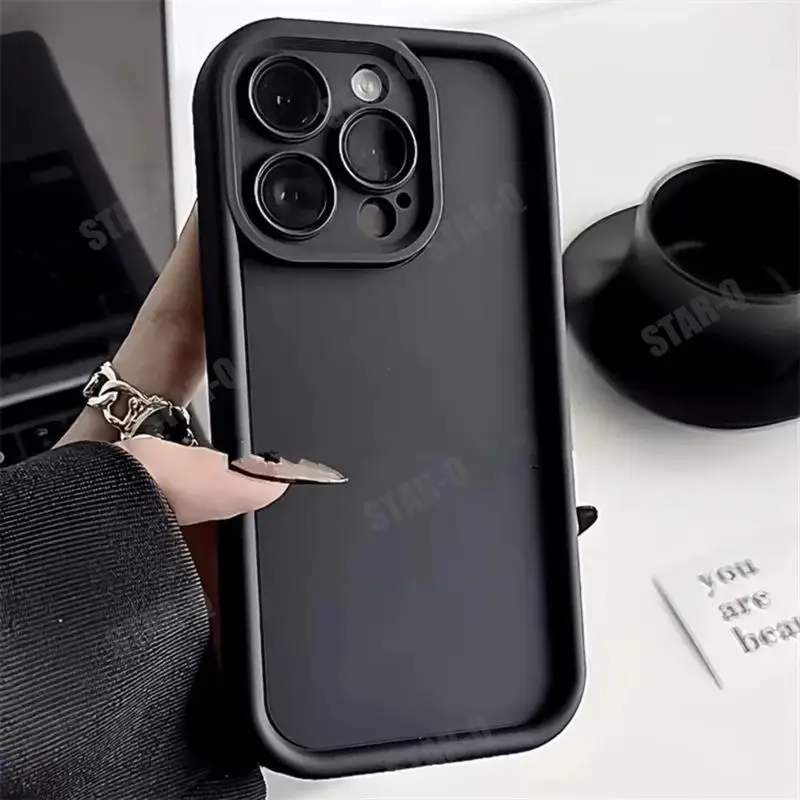 thumbnail image 1 of A 12 22 New Hot Matte Soft Silicone Case For Samsung Galaxy A12 A22 4g 5g Airbag Shockproof Camera Protector Back Cover A22s, 1 of 5