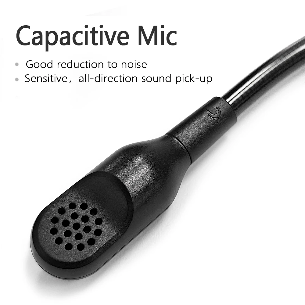 Detachable Game Headphones Microphone Mic for Razer Black Shark V3 Headset Noise Cancelling MIC Replacement Mics Accessories