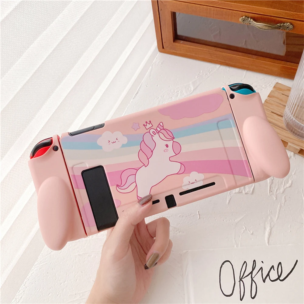 

Cute Cartoon Protective Case for Nintendo Switch Game Console Soft TPU Skin Shell Nintend Switch Accessories Case Housing Cover