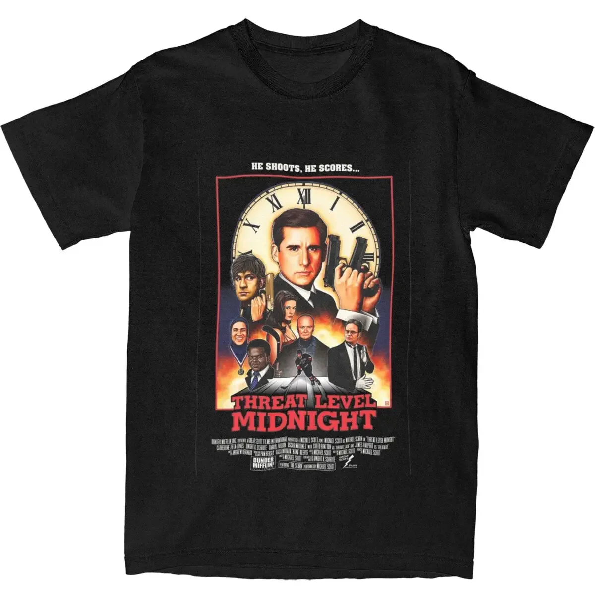 Футболка мужская хлопковая с коротким рукавом, Майкл Скотт