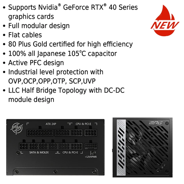 Overview MPG A750GF