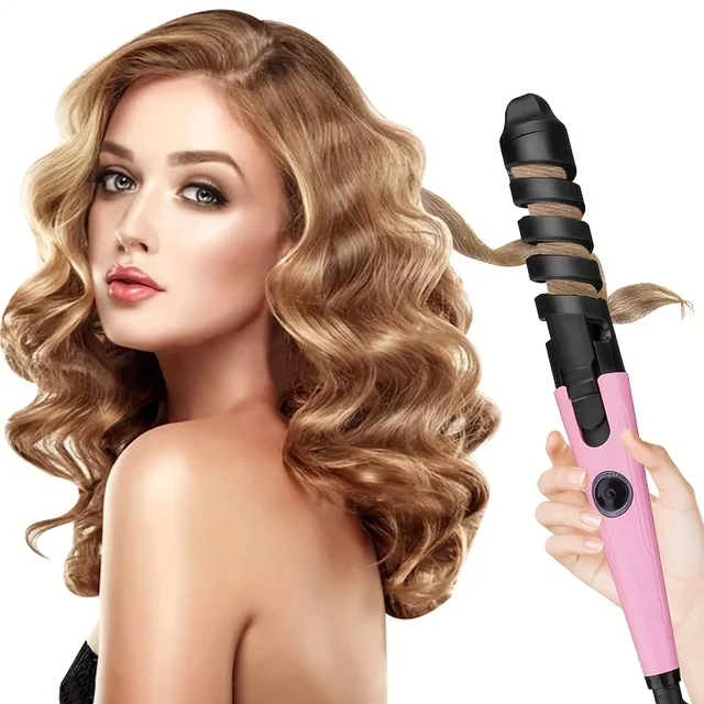 Automatischer Lockenstab, Haarglätter und Lockenstab 2 in 1, neuer selbster Lockenstab, Haarstyling, perfektes Weihnachtsgeschenk für Frauen