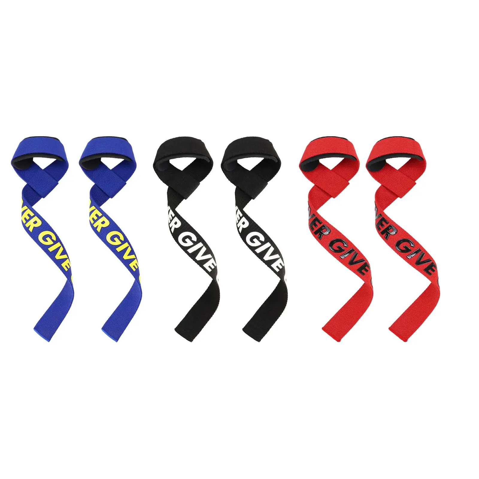 2x Weight Lifting Straps Gym Wrist Wraps for Men Women Weightlifting Wrist Straps Deadlift Straps for Gym Deadlifting Pull up