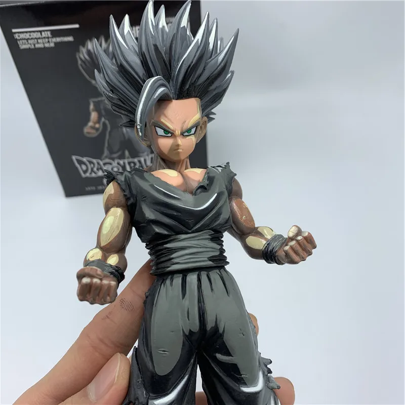 Generic Anime Dragon Ball Z Figure Gohan Super Saiyan Chocolate Black