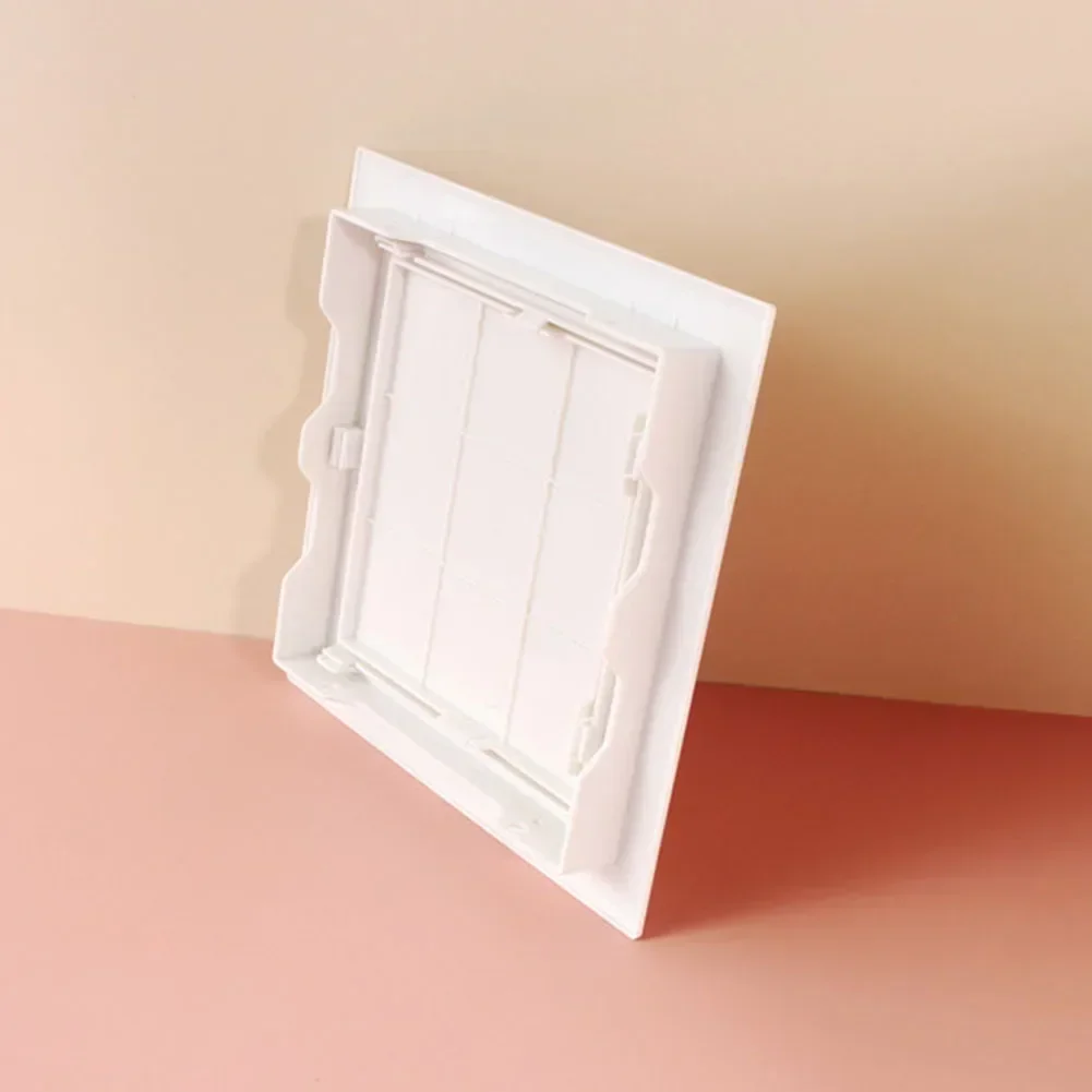 Access Panel 1pc Access Panel Inspection Hole ABS Access Doors Wall Ceiling White Hatch Cover Universally Plastic Push-Type Inspection Ports