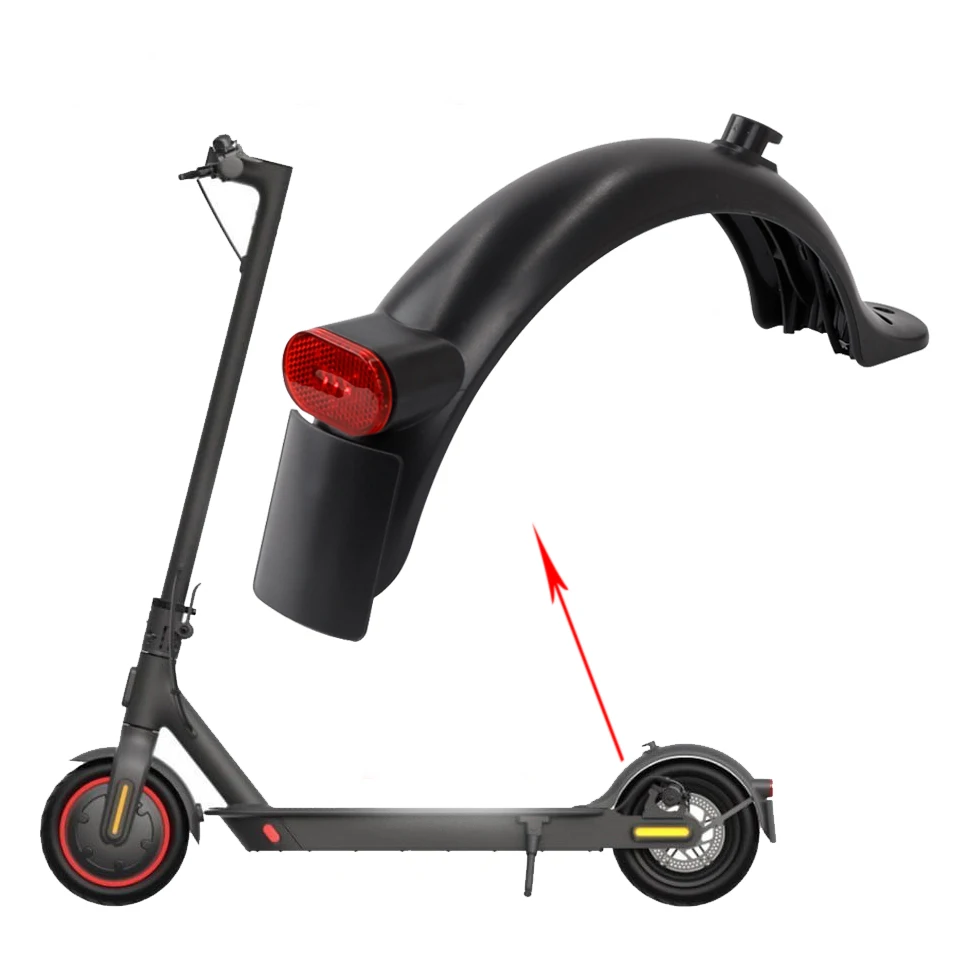 Parafango Scooter Elettrico M365 Pro 2 Aggiornato Per Xiaomi M365 Pro M187 Parafango Posteriore Nuova Versione Parti Bianche Nere
