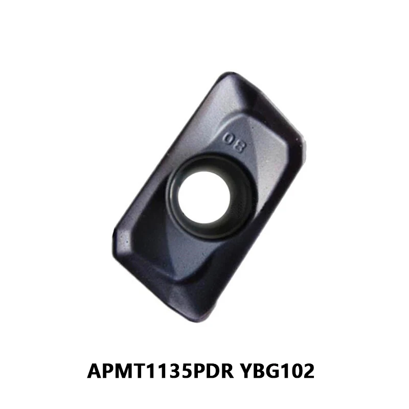 

Lathe Tool APMT1135PDR YBG102 CNC Machine Tool High Quality Carbide Inserts APMT 1135 for Cast Iron Milling Cutter APMT1135