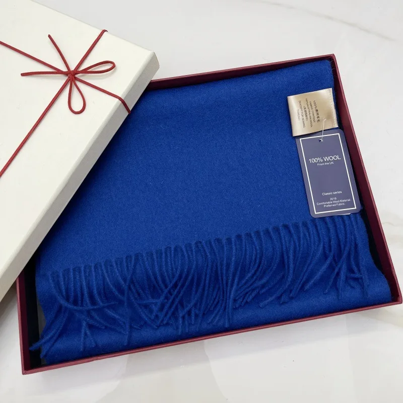 Royal blue + high-end gift box gift bag