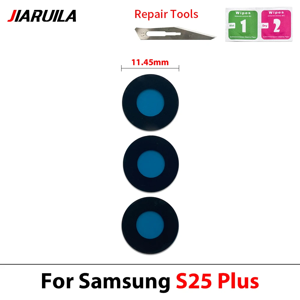 Premium Rear Camera Glass Lens with Adhesive for Samsung Galaxy Series