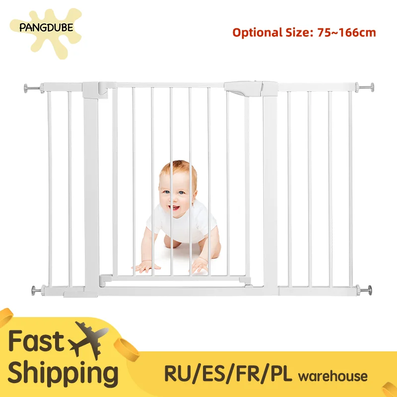 Baby Safety Gate for Stair Balcony Doorways for Children Door Protector Babies Door Stopper Pet Gate Puppy Safety Fence